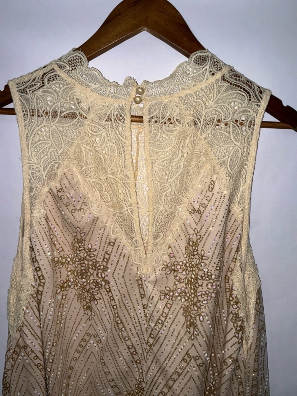 Southern Fried Chics, NWT, XXXL Gold Boutique Dress - Picture 3 of 12